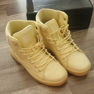 Vlado Yellow High Top Sneakers